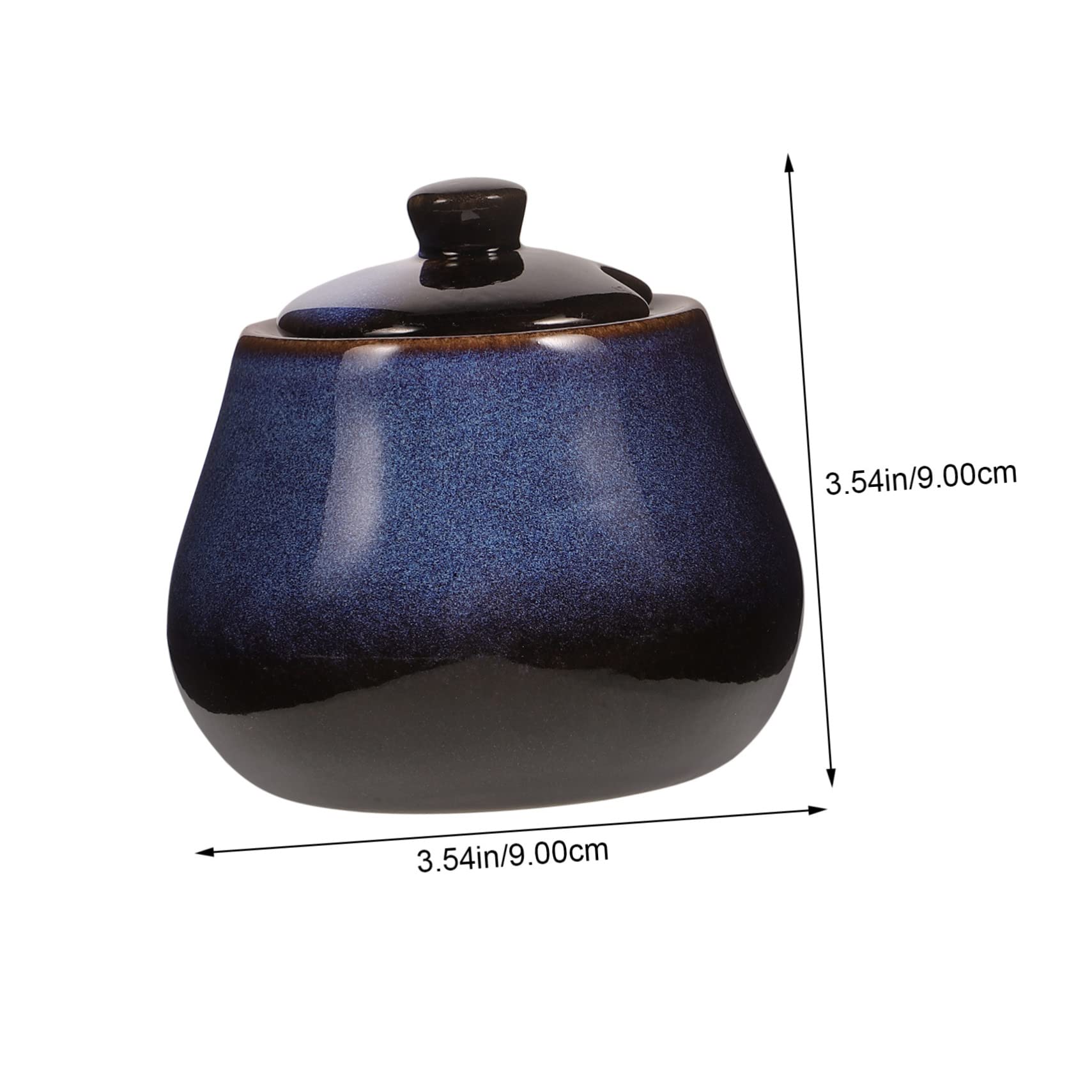 Garneck Vinegar Pot Adorable Seasoning Container Lovely Grease Jar Grease Container To Go Food Containers with Lids Candy Jars with Lids Lovely Condiment Container Candy Dish Ceramics