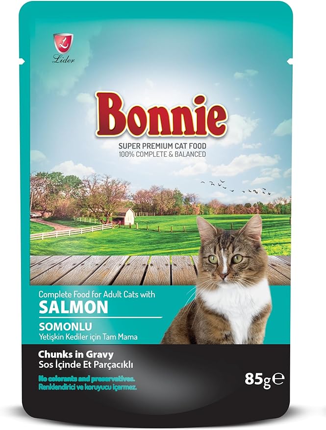 Bonnie Somonlu Alab. Pouch Jelly Kedi Kons. 85 Gr