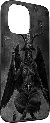 Miniatura 3 de Funda Satanic Goat Baphomet Occult Pagan Black Magic Goth Lucifer para iPhone 13 Pro Max