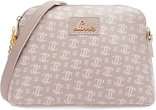 Lavie Women's Jana Monogram LL Print Crossbody Sling Bag | Ladies Purse Handbag | Gift for Women Price In India