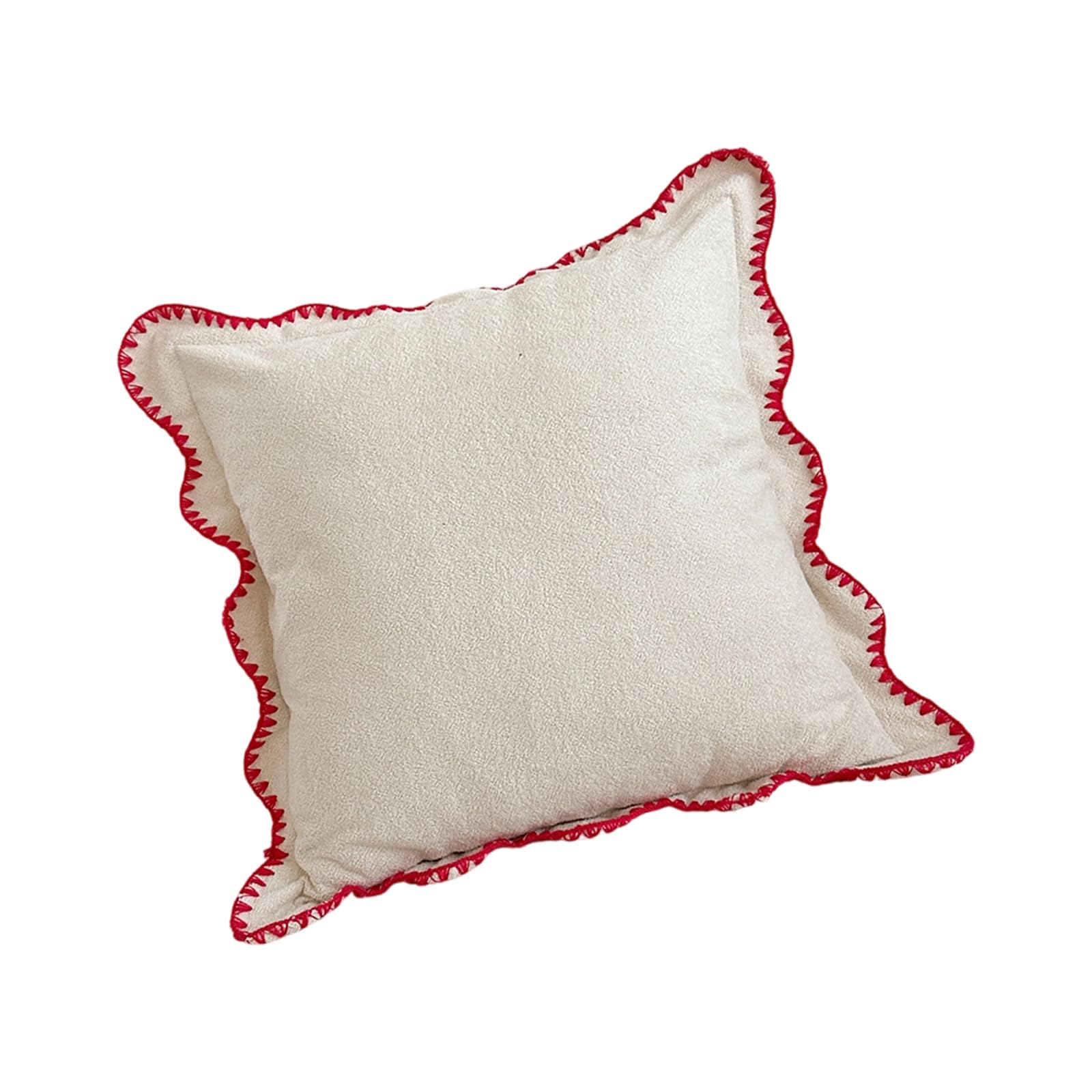 Ijksbehjf Washable Removable Cloud Plush Pillow Cover Soft Cushion Cover for Sofa Chair Bed Decoration Chair Cushion