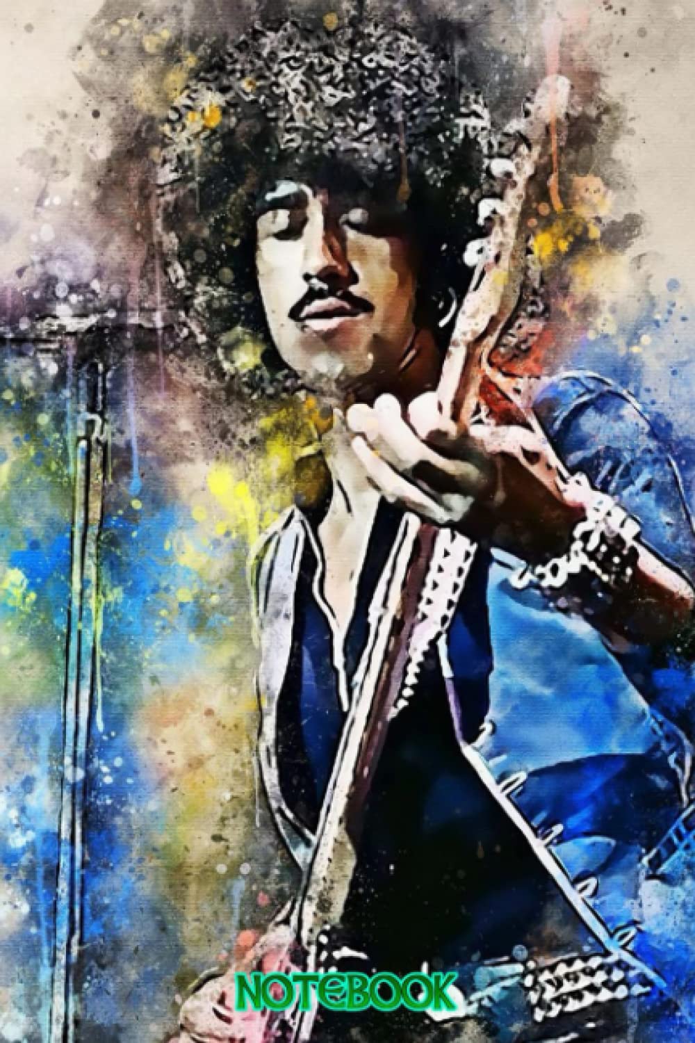 Notebook : Phil Lynott Notebook for Writing, Thankgiving Notebook Diary , Perfect Present for Fans #246