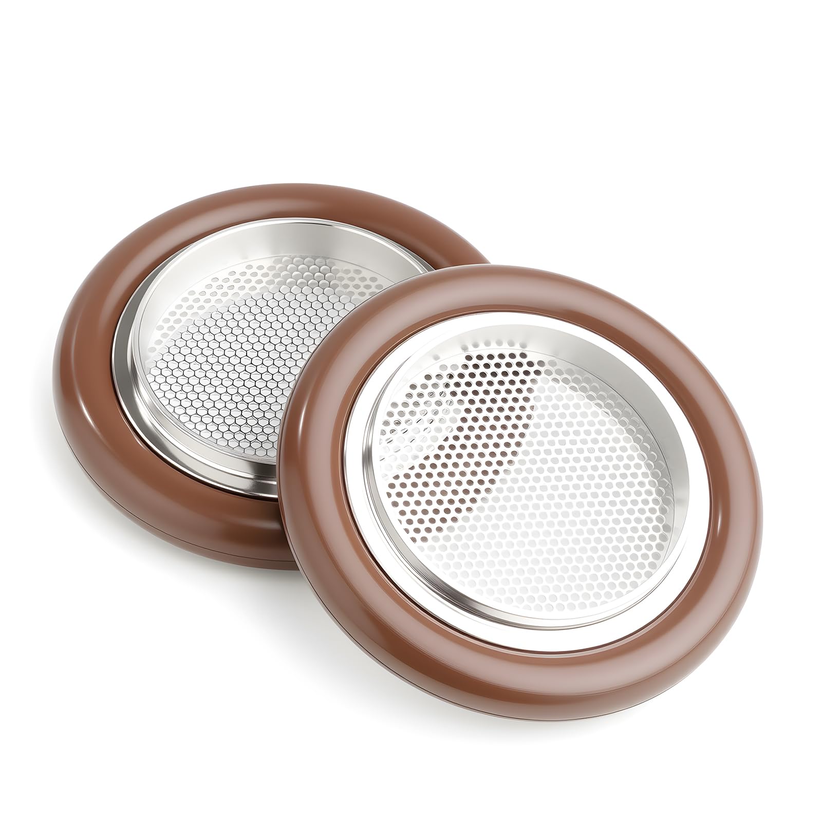 2 ensembles anneau de centrage filtrant KF25, maille inox et joint VITON