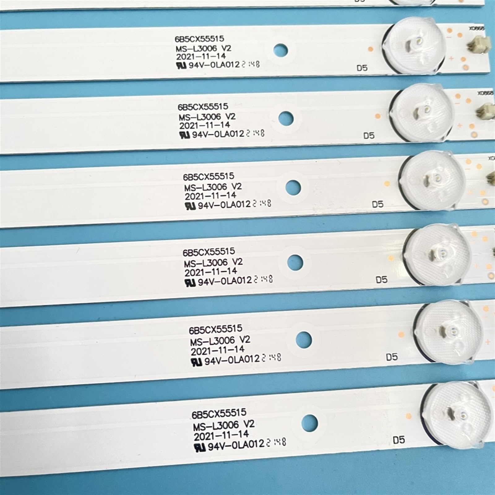 Tiras LED compatibles for Polarline 58 Pulgadas Si58us CX58D05-ZC22AG-02E K58DLX9US CX580DLEDM 58PU55STC-SM CX580DLEDM JL.D58051330-006AS-M