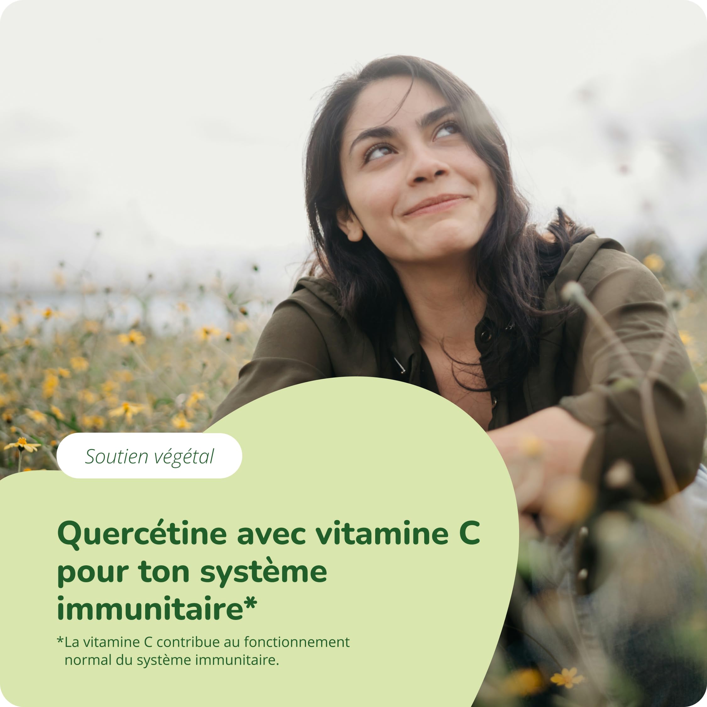 Quercetine Complex 1000 mg | Avec Bromeline + Vitamine C | Allergie + Immunité | Sans Additifs & Vegan | Haute Biodisponibilité | 120 Gélules | Vegavero®