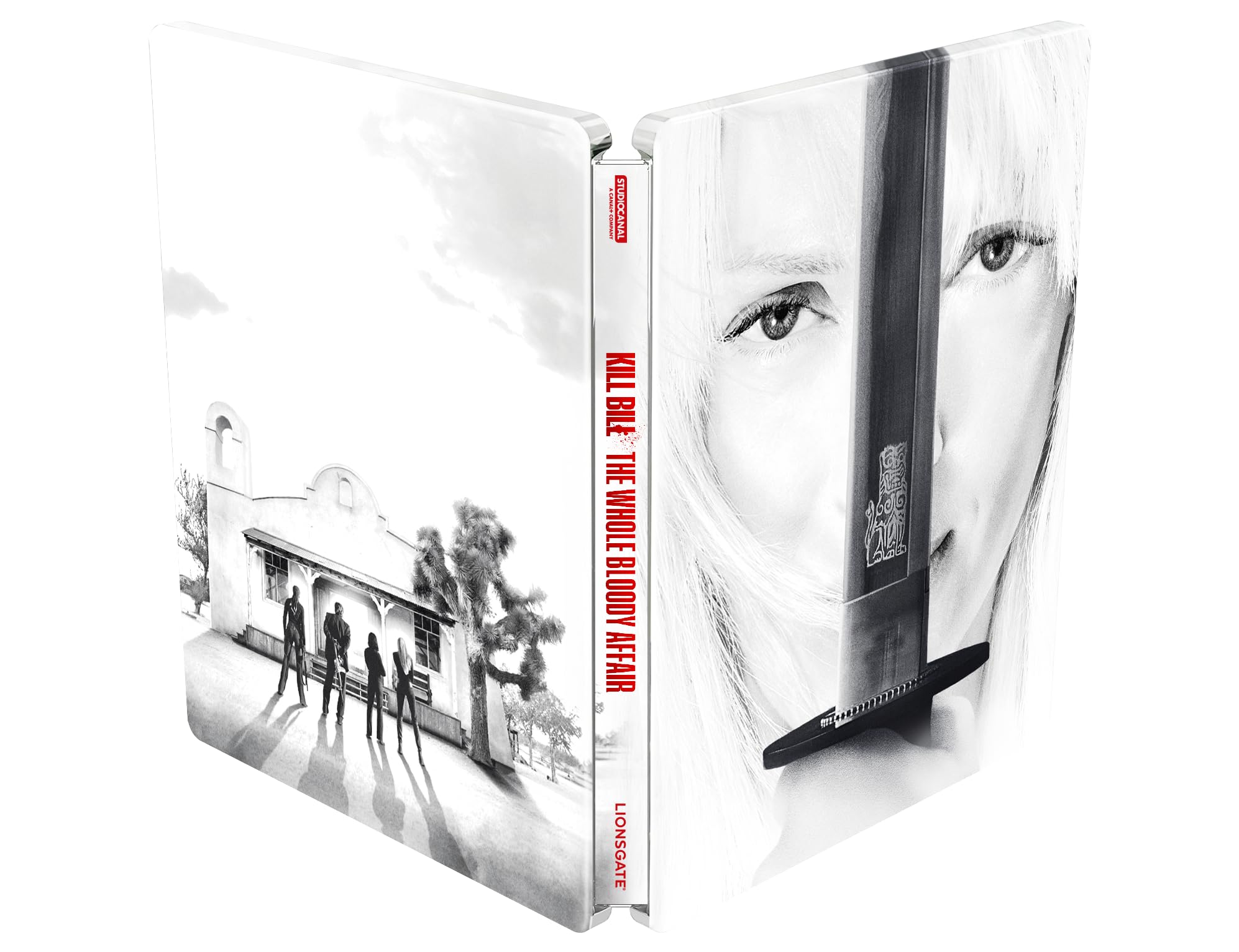 KILL BILL : THE WHOLE BLOODY AFFAIR - COMBO 2 UHD 4K + 2 BD - STEELBOOK