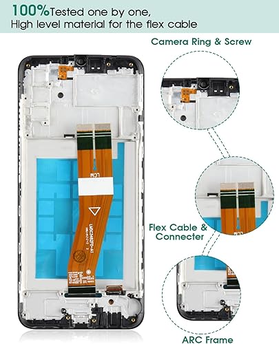 Miniatura 6 de Para Samsung Galaxy A02s Reemplazo de pantalla para Samsung A02s Reemplazo de pantalla LCD SM-A025A Pantalla LCD SM-A025U Digitalizador táctil con