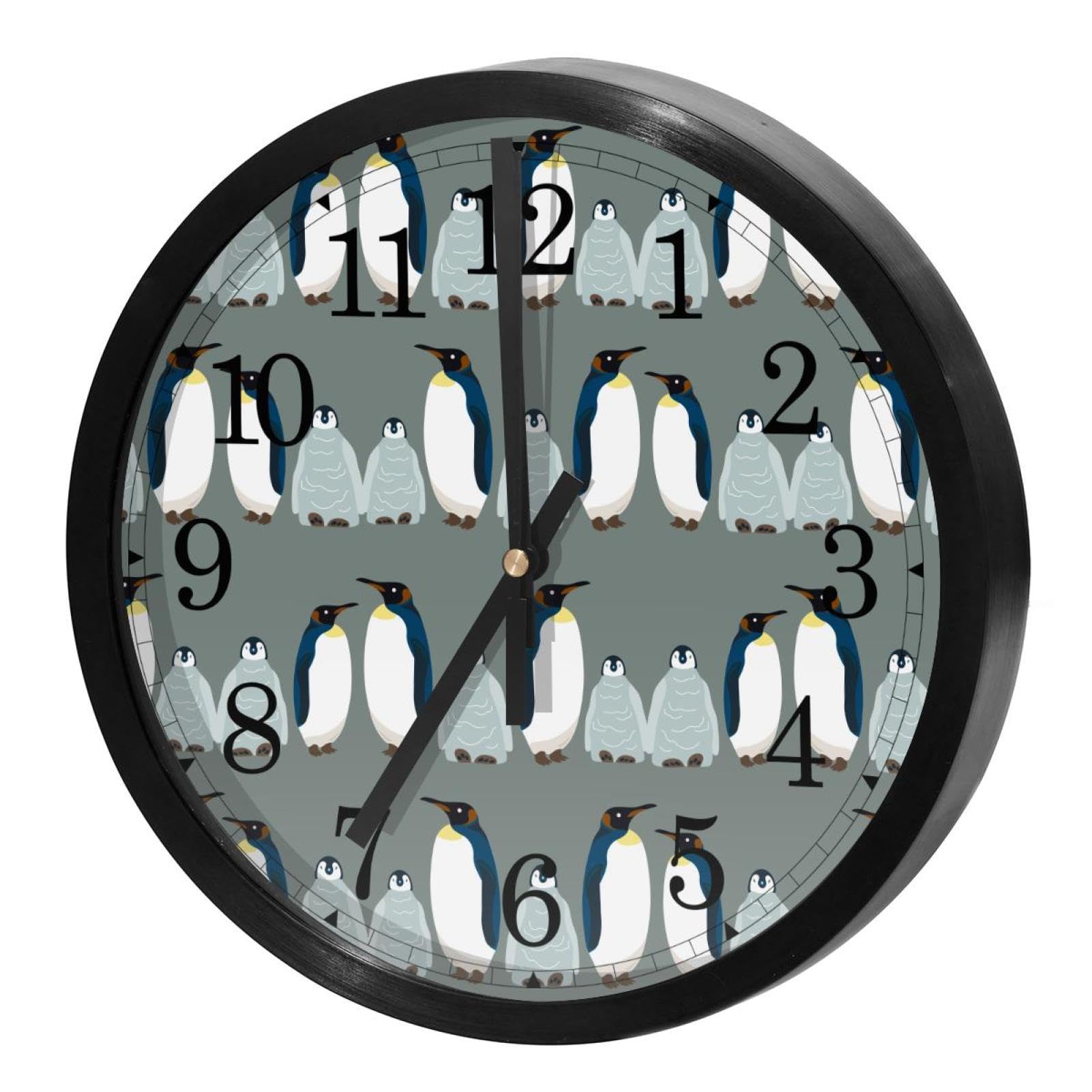 Horloge murale silencieuse à quartz avec mécanisme de précision sans tic-tac