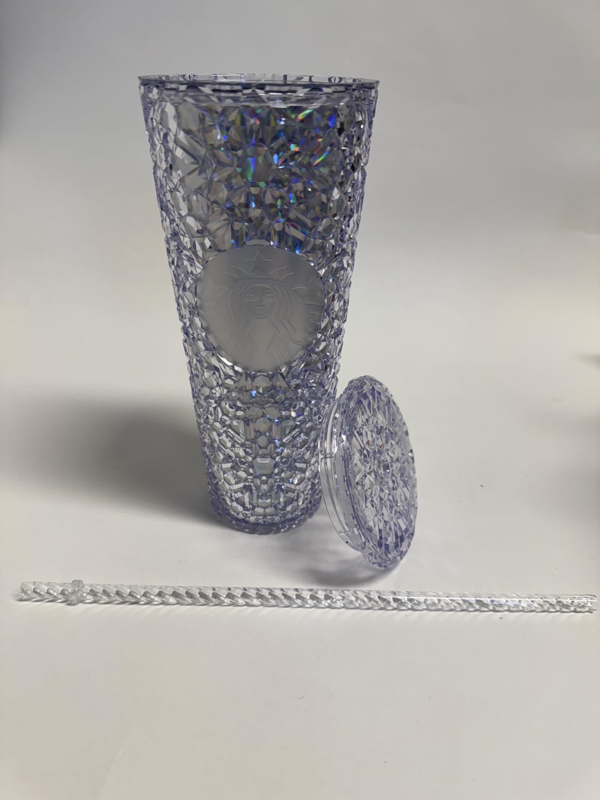Starbucks Holographic Silver Tumbler – 24 Ounce Reusable Cold Cup