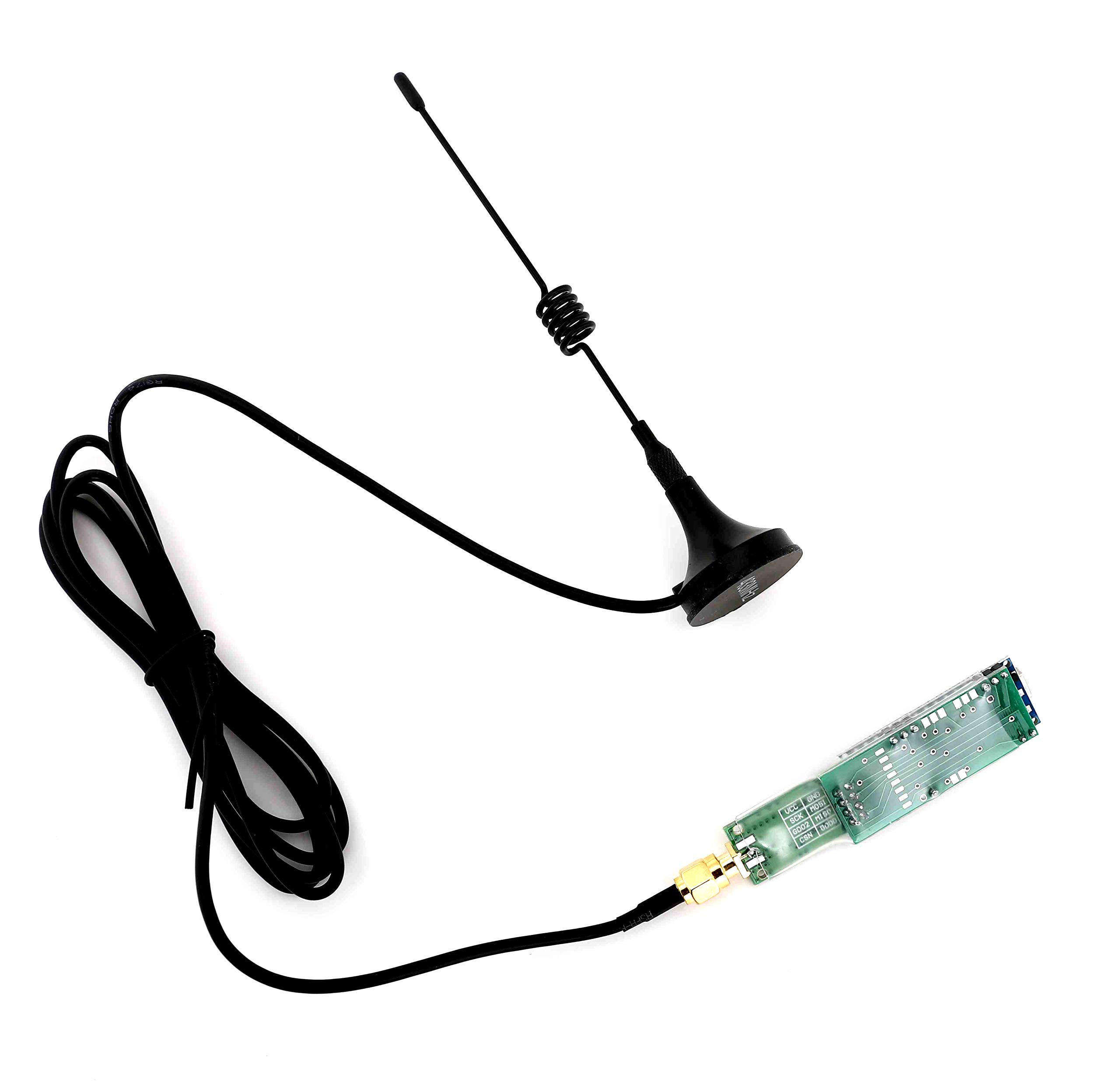 SIGNALDUINO - Antena de pie magnético SMA (868 MHz / 433 MHz, para FHEM (433 MHz)