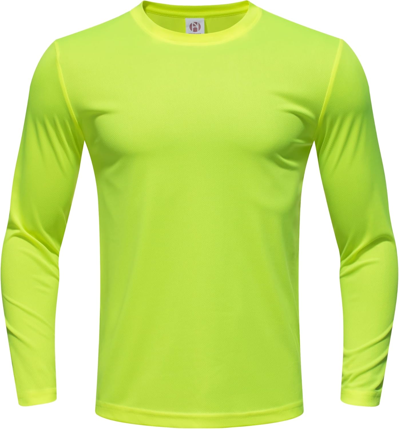 7 Pack Men's Long Sleeve Shirts Sun Protection Shirts Lightweight UPF 50+ Rash Guard for Running Workout Fishing