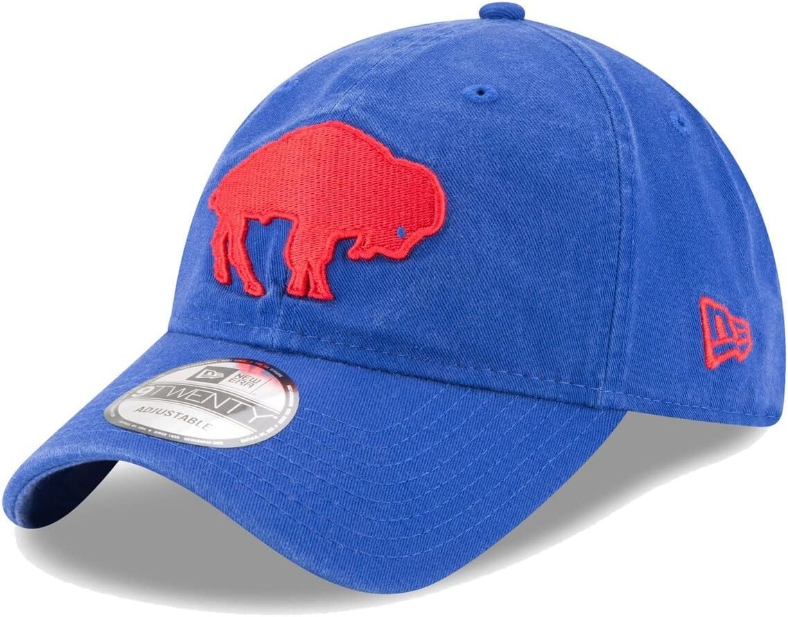 New Era Men's NFL 2018 NFL Sideline Home Official 39THIRTY Flex Hat, Buffalo Bills Historic Logo, One size