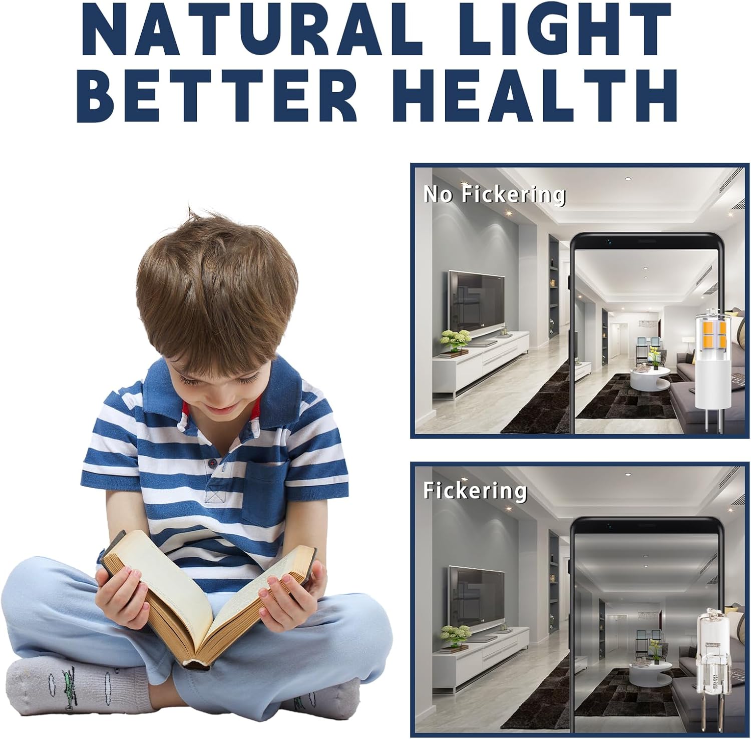 Diagram of G4 Bi-Pin Base with dimensions