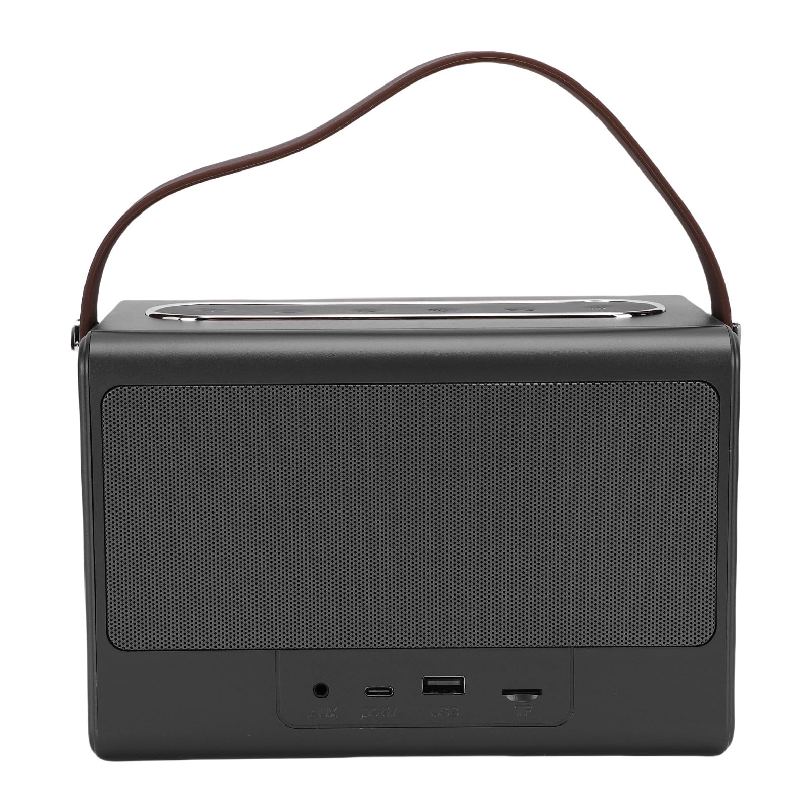 Luocute Macchina per Karaoke Portatile, Macchina WiFi Bluetooth 5.4 Karaoke con 2 Microfoni Wireless, Visualizzazione dei Testi, Controllo delle App, Adatto per il Compleanno di