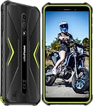 Téléphone Canada, Ulefone Armure X12 Pro Unlocked Smartphone Android 14, Octa-Core, 10GB+64GB/256GB extensible, 5.45” HD+, 4860mAh, IP68/69K Imperméable Mobile, NFC/OTG/Face ID, Double 4G LTE - vert