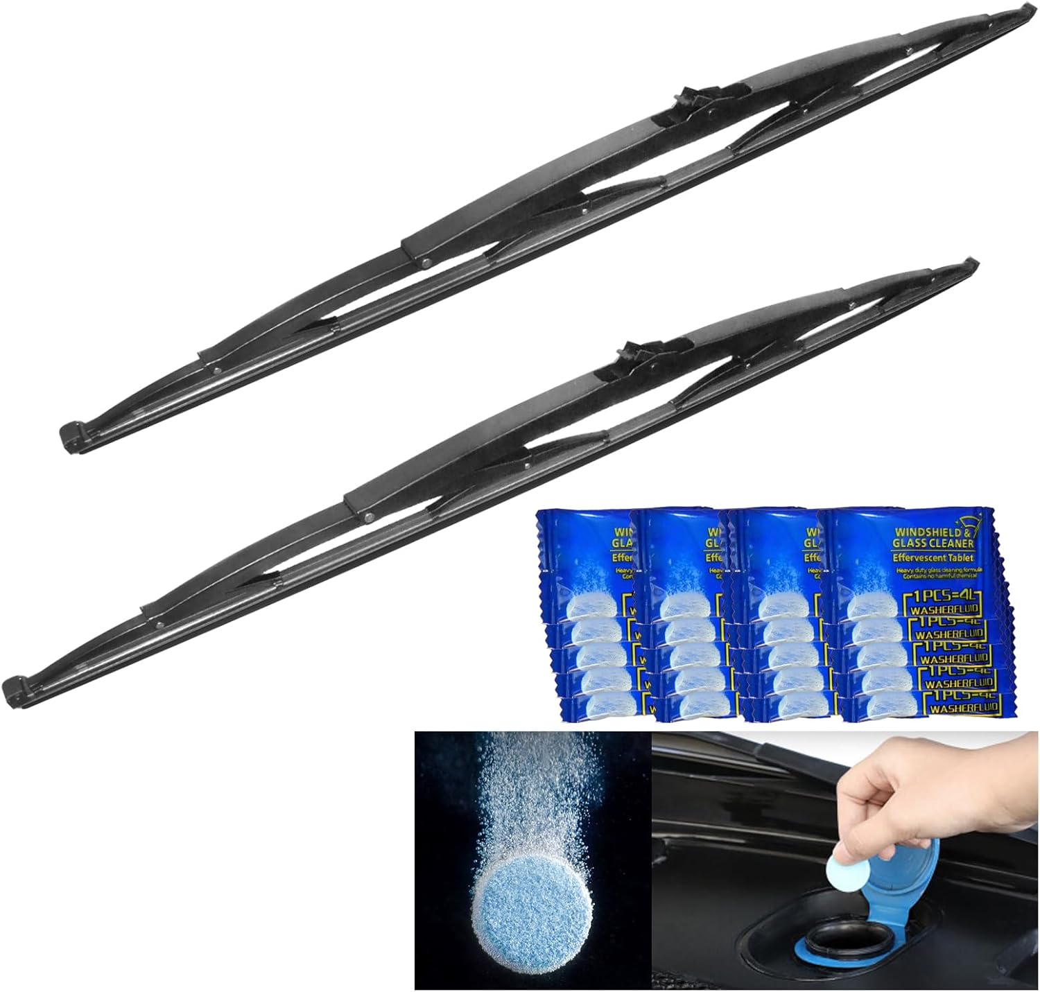24 Inch Wiper Blade RV Pair or Motorhome rv windshield