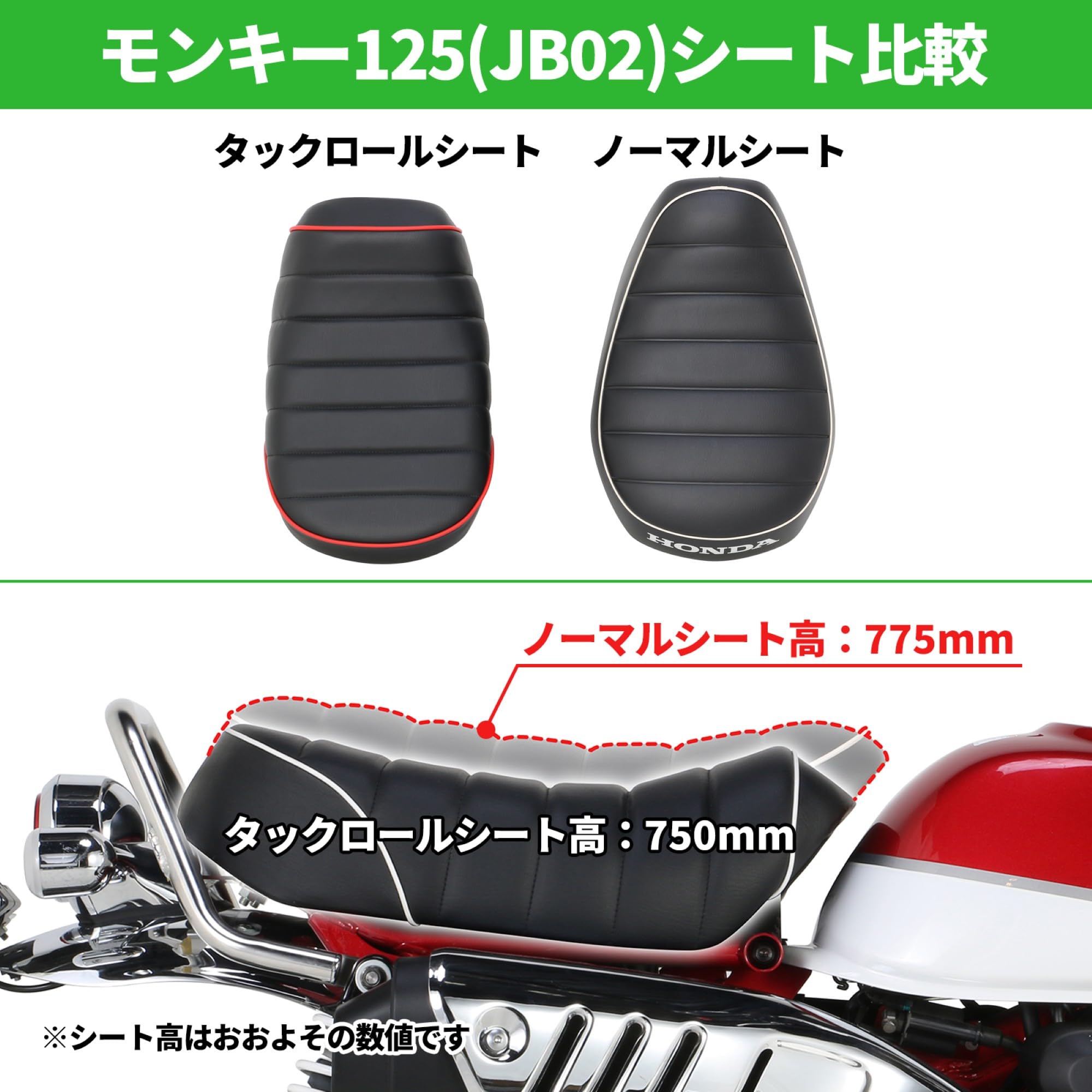 Amazon | キタコ(KITACO) タックロールシート (ブラックパイピング