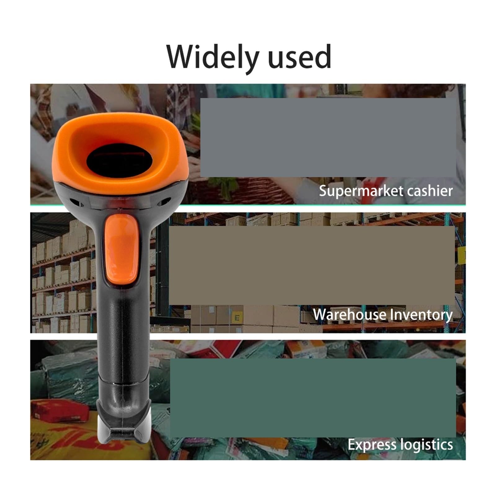 Skaner książek Ręczny skaner kodów kreskowych Bezprzewodowy czytnik kodów kreskowych USB Przewodowy czytnik kodów kreskowych Ręczne ciągłe skanowanie do zdjęć/dowodów osobistych/rękopisów biurowych