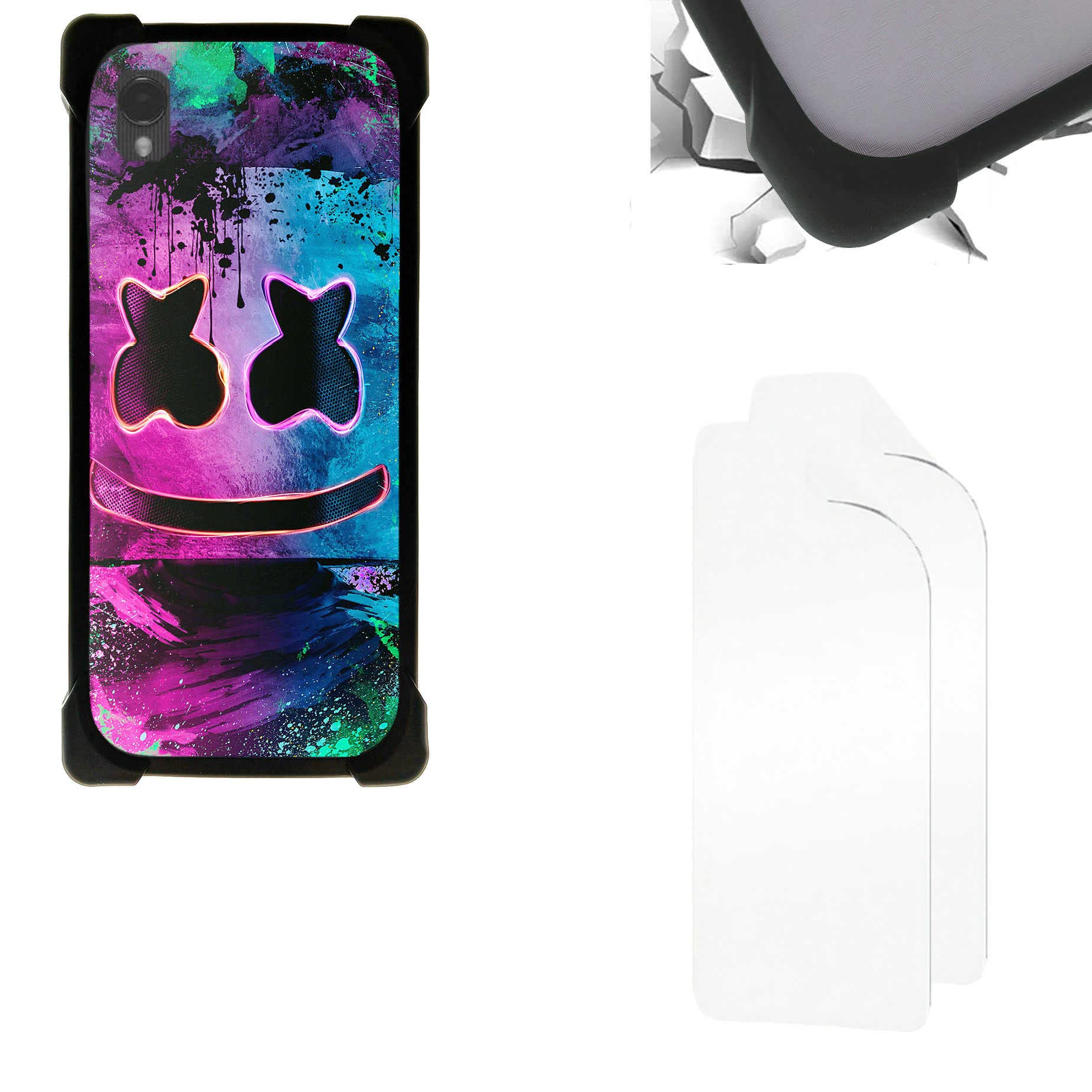 Cover Per ESSENTIELB HEYou 1 | Custodia Protettiva Con Cornice Morbida + Pellicola Schermo Inclusa | Antiurto KB-KTM - 4