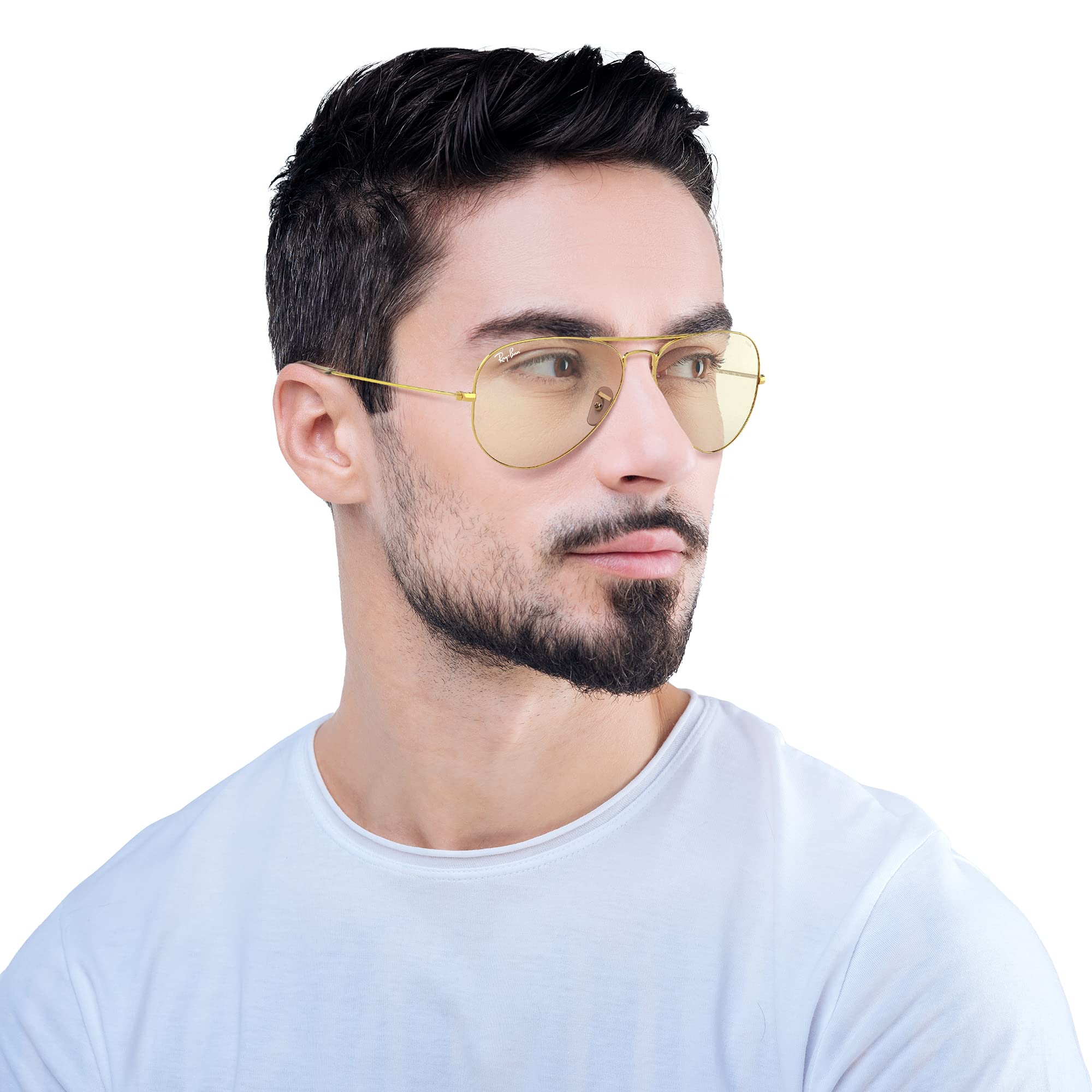 Ray-Ban RB3025 Classic Evolve fotochromowe okulary przeciwsłoneczne lotnicze