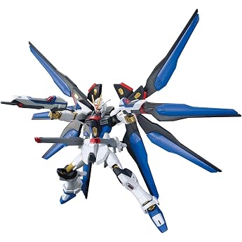 Bandai Spirits HGCE 201 Mobile Suit Gundam Seed Destiny, Strike Freedom Gundam 1/144 Scale, Color-Coded Plastic Model