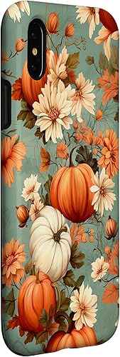 Miniatura 9 de Funda con temática de otoño para iPhone 11 Pro Max con diseño de calabaza de otoño