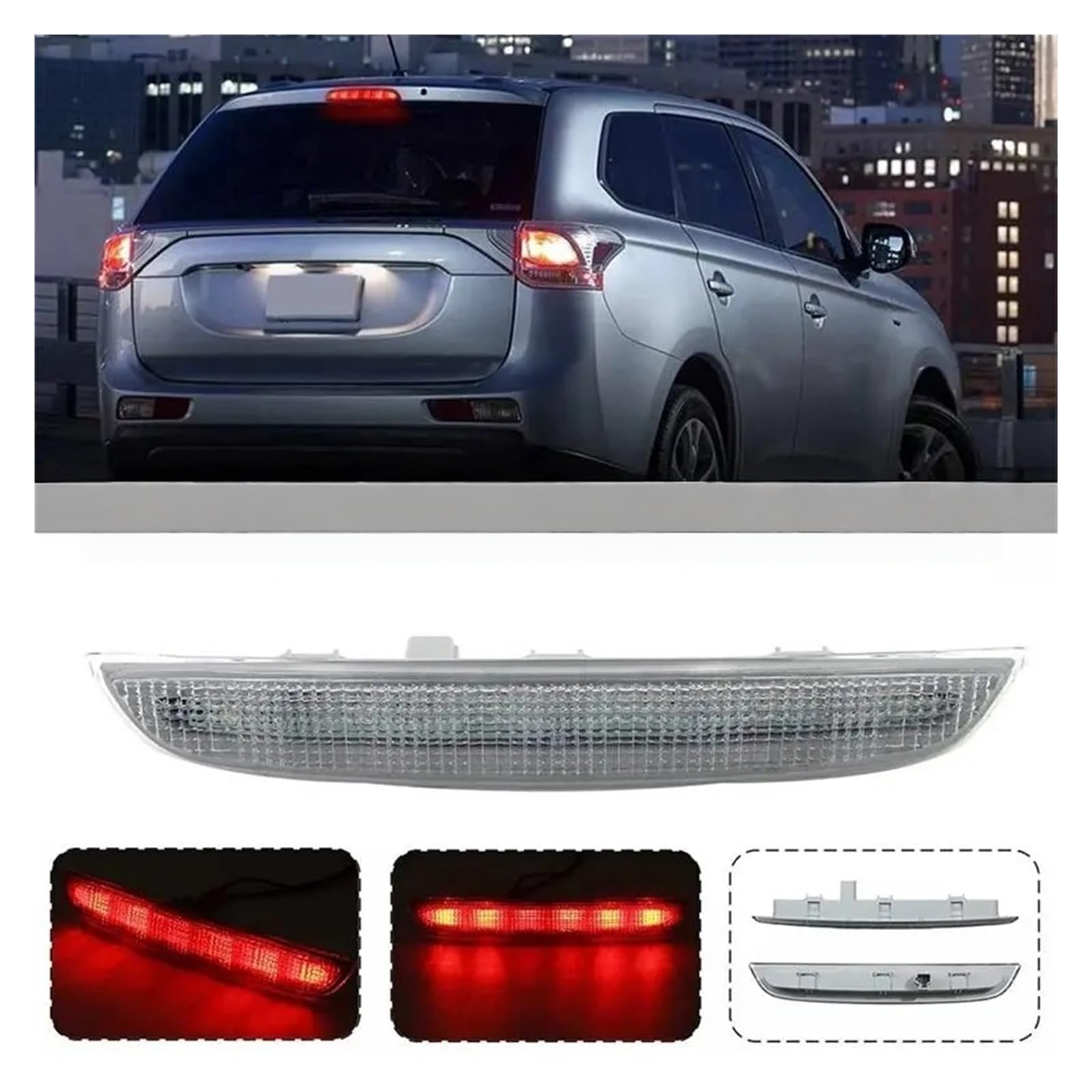 Luce Stop Centrale Alta 8334A113 Terzo Segnale di Luce Freno Montato per Outlander 2013 2014 2015 2016 Auto 3rd Tercera Luz
