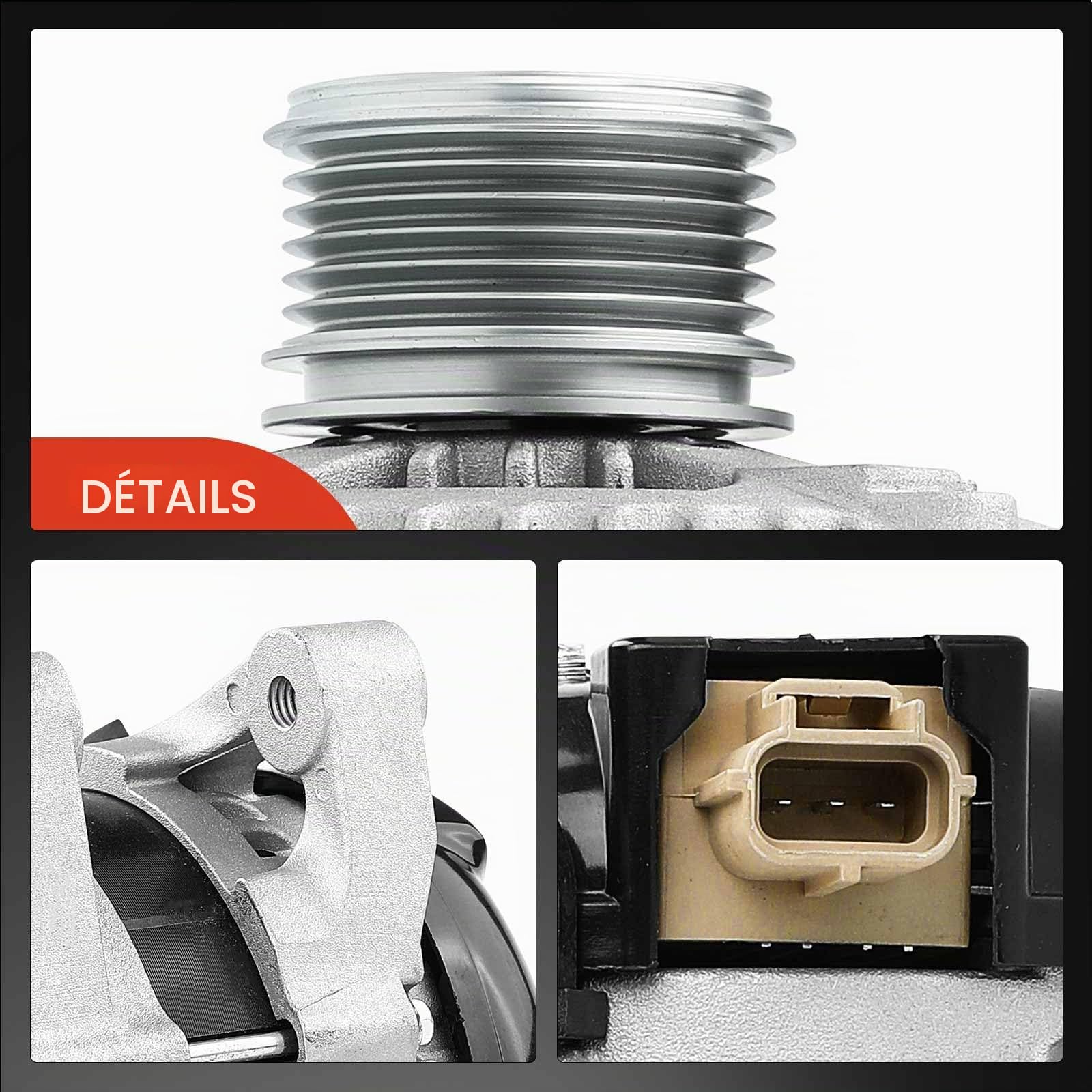Frankberg Alternateur Compatible avec K.u.g.a I 2.0L C-Max DM2 1.6L Focus II Break DA DS FFS 1.6L C30 533 1.6L Focus C-Max DM2 1.6L Remplacer# 1255712