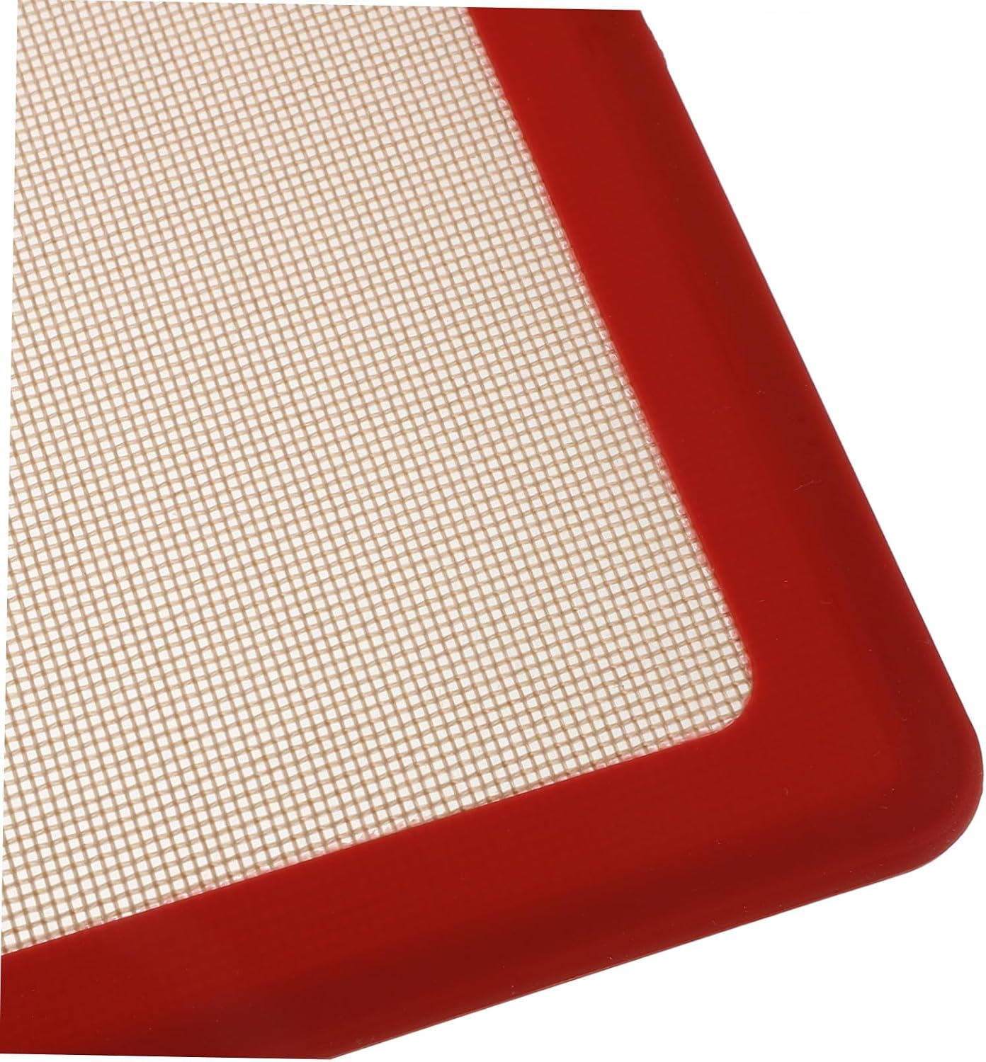 Silicone Baking Mat with Iron Frame for Oven Baking and Daily Family Cooking, Non-stick, Heat Resistant, and Easy to Clean Reusable Silicone Cooking Pad for Dough Rolling and Cake