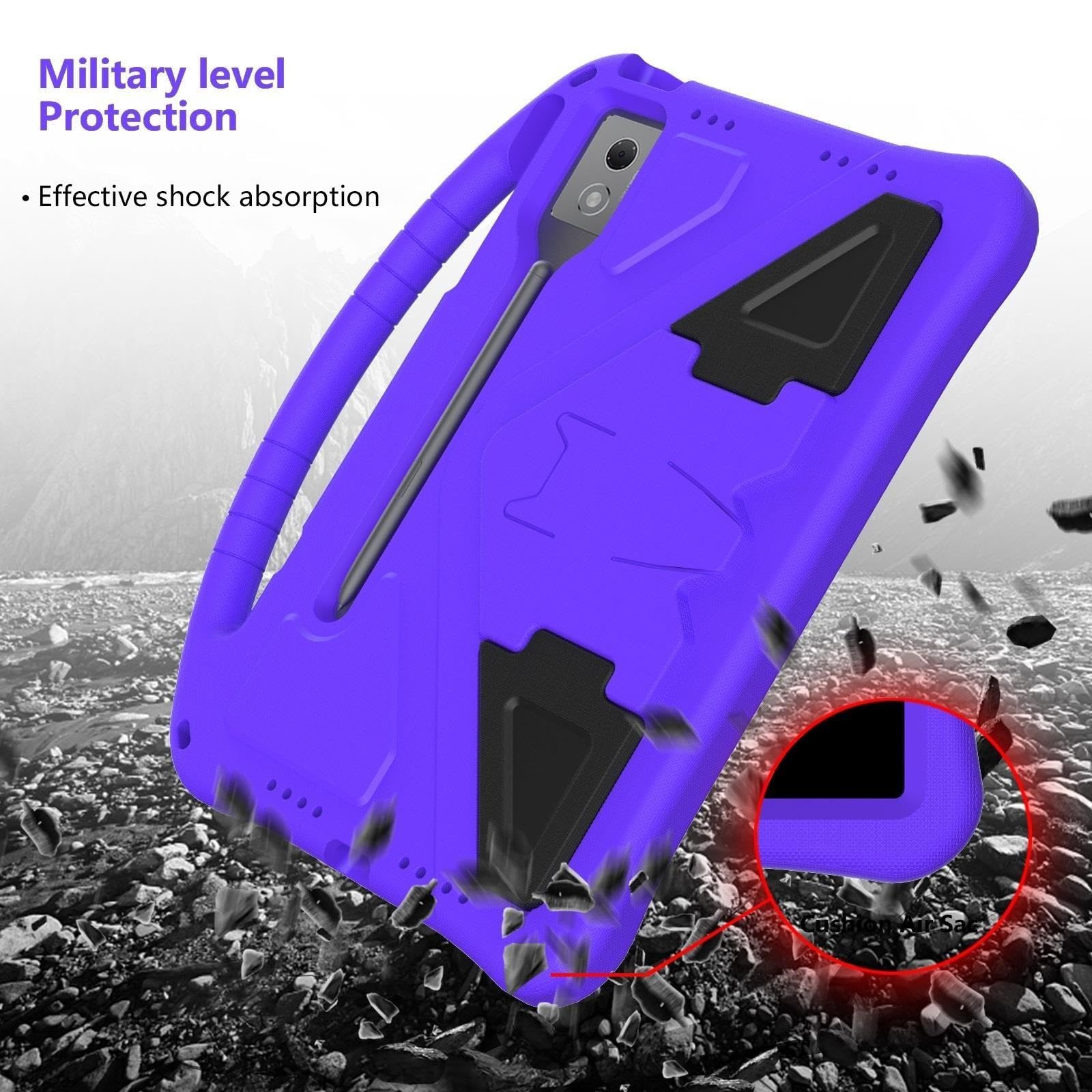 For Motorola Moto Pad 60 Pro 12.7(2025) Tablet Case W Shoulder Strap