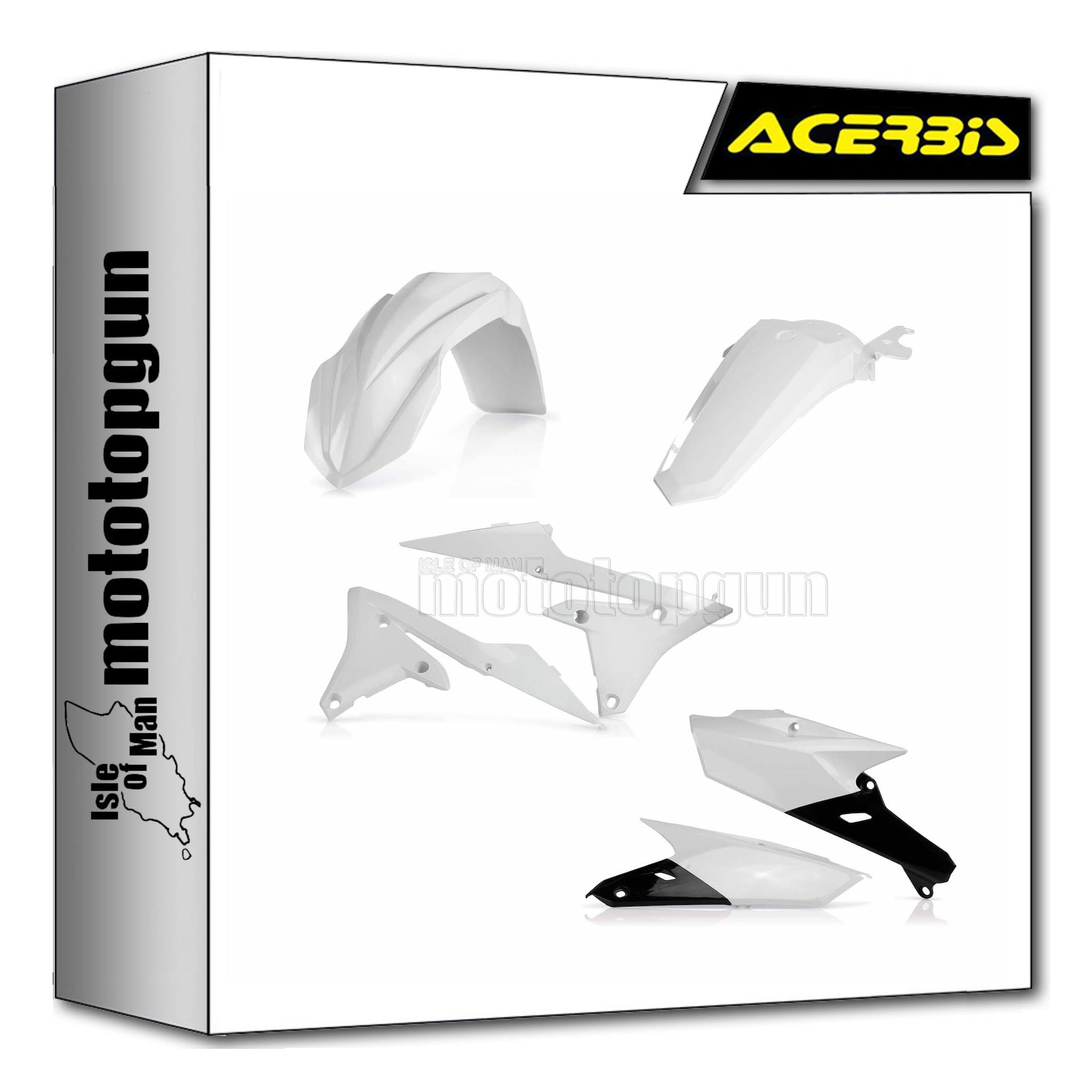 Cache carénage Acerbis WRF 250 compatible Yamaha 2018 2019