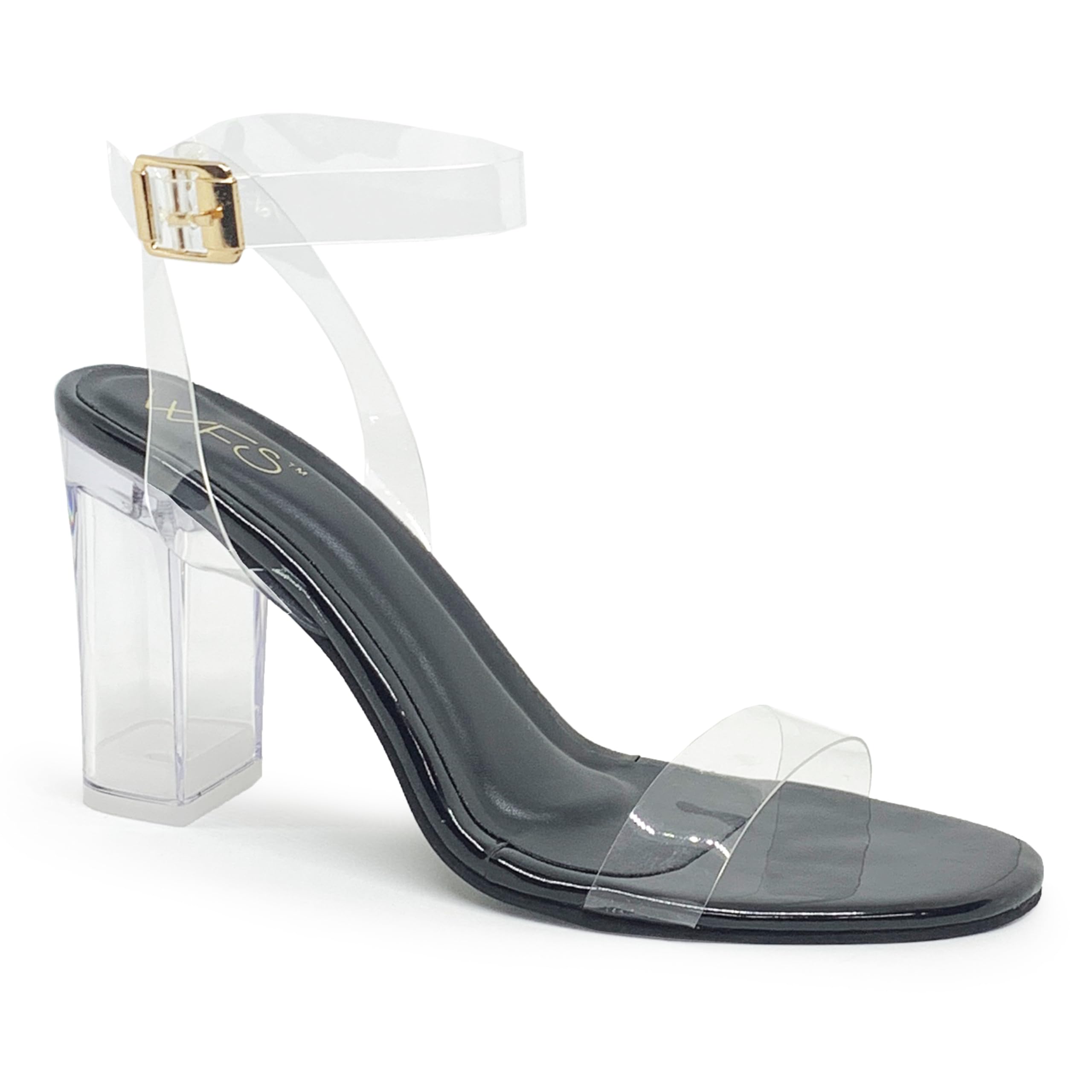 WFS Women Beige Transparent 3.5 Inch Block Heel Sandal,41 (B0CJ5L1YXD) Amazon Price History, Amazon Price Tracker
