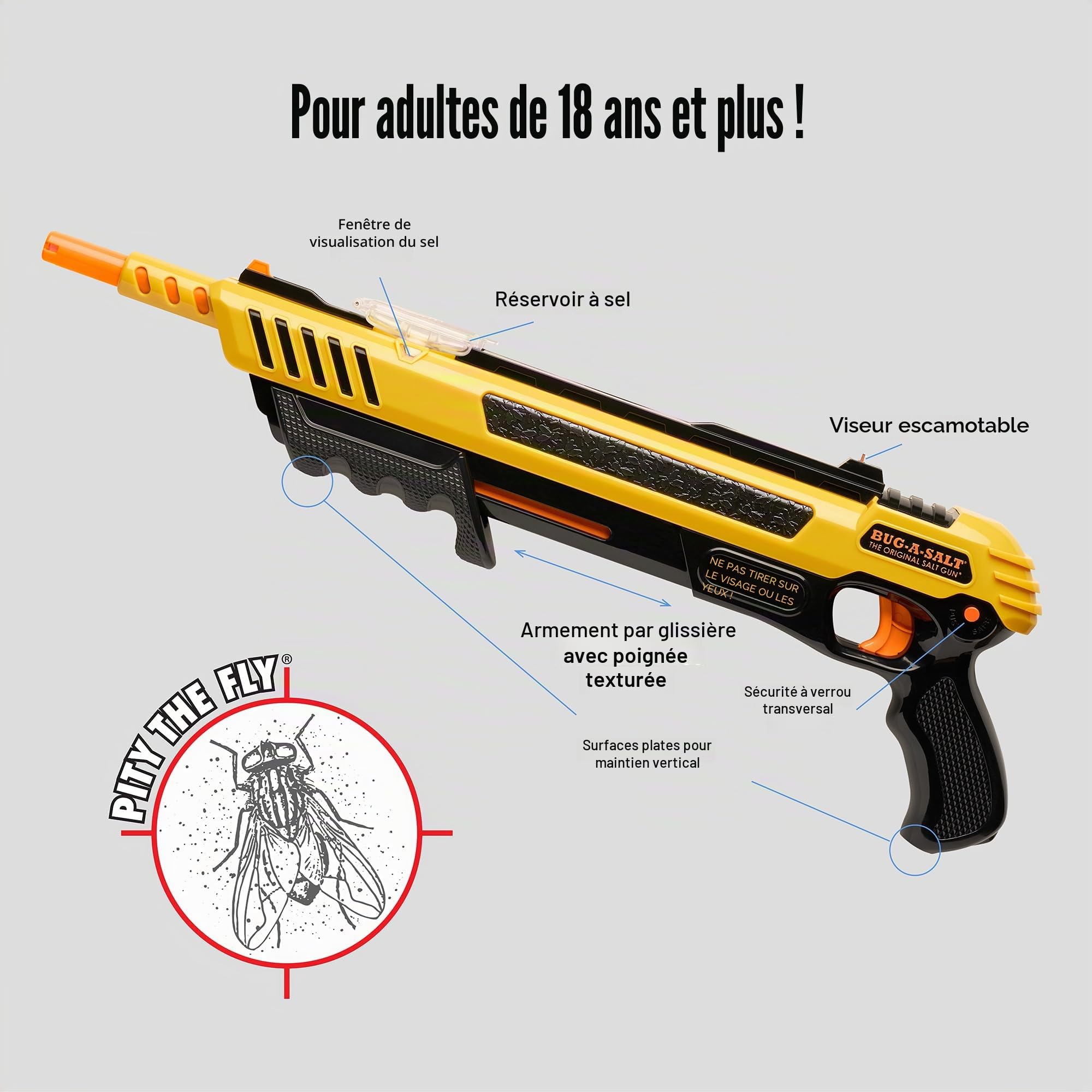 Bug-A-Salt Jaune 3.0