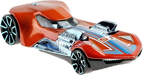 Miniatura 2 de Hot Wheels Orange & Blue 53rd Anniversary Twin Mill III 4/5 DieCast Vehículo a escala 1:64