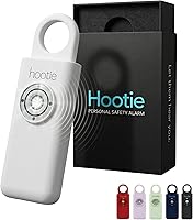 Vista 12 de Alarma de seguridad personal Hootie, alarmas personales para mujeres, hombres y niños Alarma personal - Llavero con alarma, alarma de autodefensa