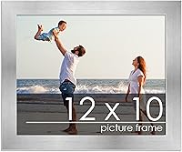 Vista 18 de Marco de 28 x 36 pulgadas de madera de peltre plateado con plexiglás acrílico UV, parte trasera de tablero de espuma y accesorios incluidos