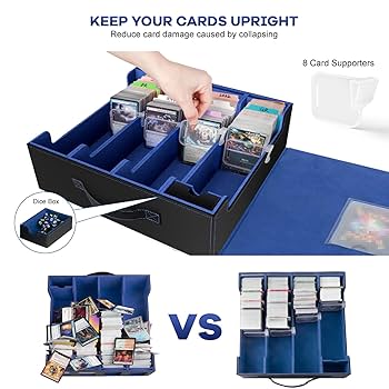 MtG ミスティックエディションストレージBOX Amazon.com: 3200+ Trading Card Storage Box with Commander