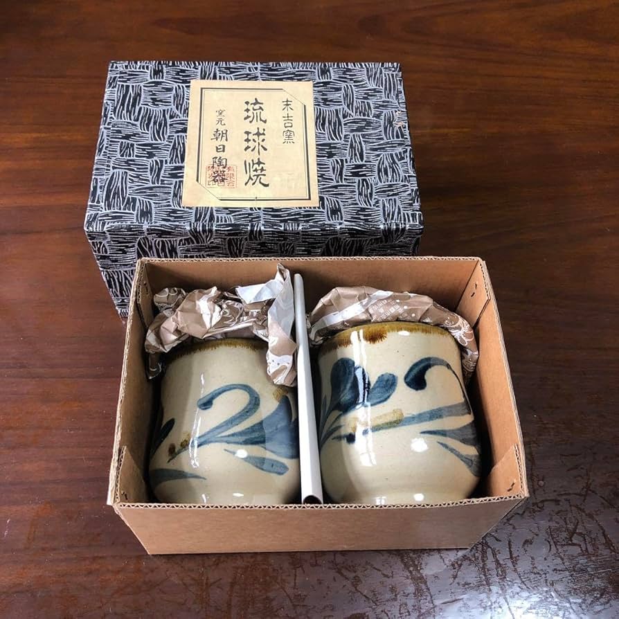 虎渓窯　夫婦　湯呑　セット 虎渓窯 夫婦 湯呑 セット