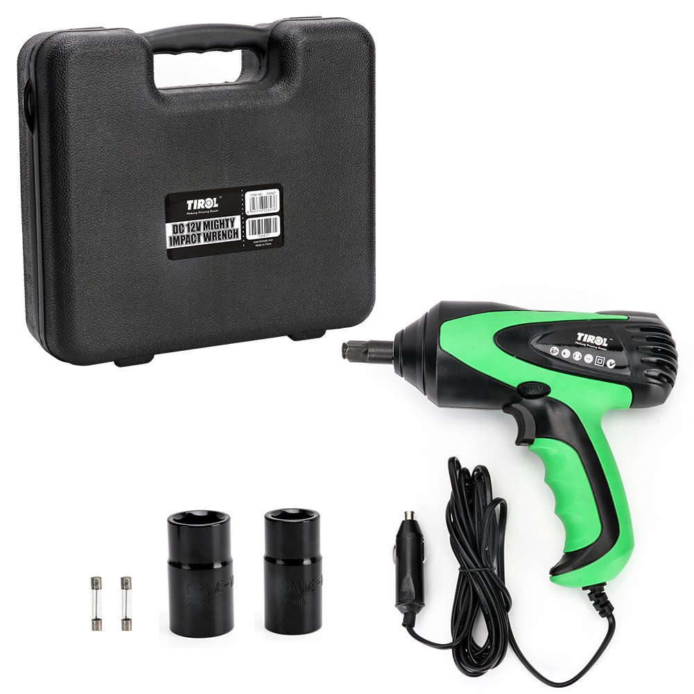 TIROL Electric Impact Wrench for Car 80W Air Pneumatic Impact Wrench