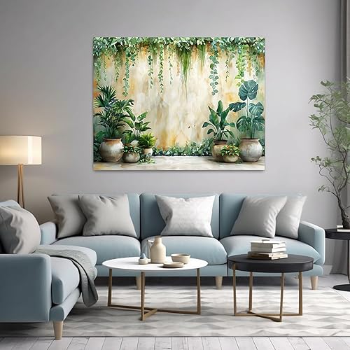 Miniatura 3 de VOCBAN Plant Wall Decor Prints, Retro Botanical Style Plant Botanical Prints Posters Wall Art For Living Room Decor Canvas Prints Home Artwork -