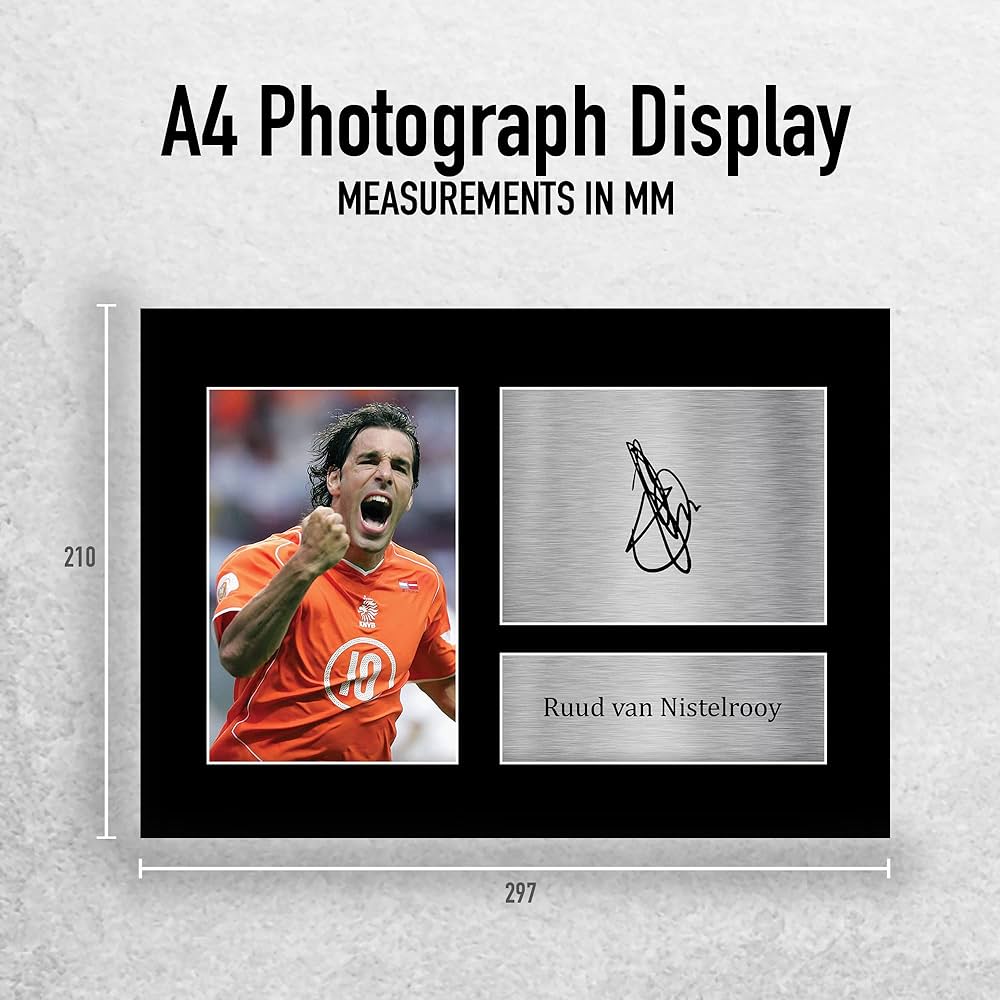 Ruud Van Nistelrooy Autograph 100枚限定