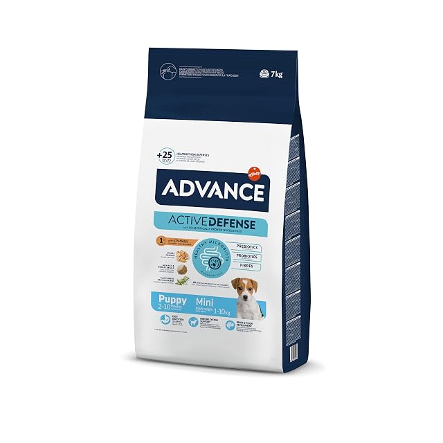 Advance - Pienso para perros cachorros mini Advance pollo y arroz
