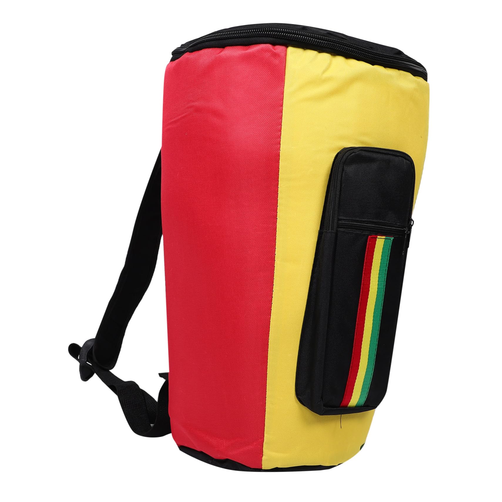 ibasenice Tambourine Bag African Drum Case Padded Gig Bag Waterproof Drum Case for 10 Inch Djembe Protector Backpack Style