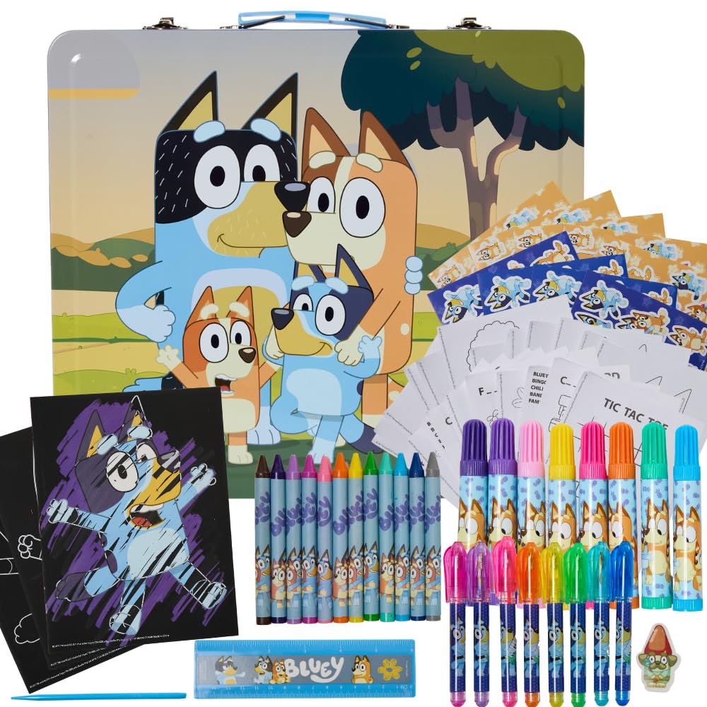 Amazon.com: Innovative Designs Bluey Deluxe Activity Set with
