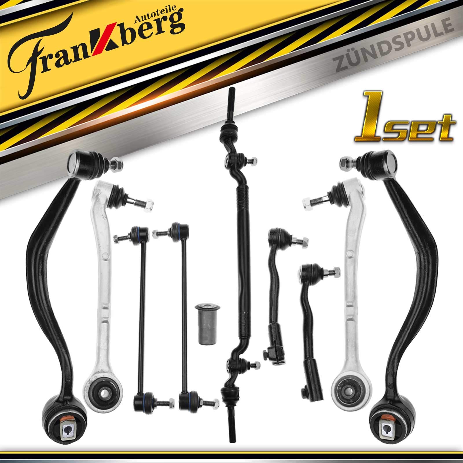 2 Bras De Suspension Inférieurs Avant – Compatible Mercedes Classe C W203/CL203/S203 (2000-2008) – Remplace #2033303411 – Pour Essieu Avant Gauche/droit