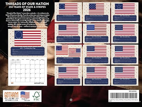 Vista 12 de Fighter Jet Calendario 2026 Aviation Jets Calendario mensual de pared de 12 meses Fabricado en Estados Unidos