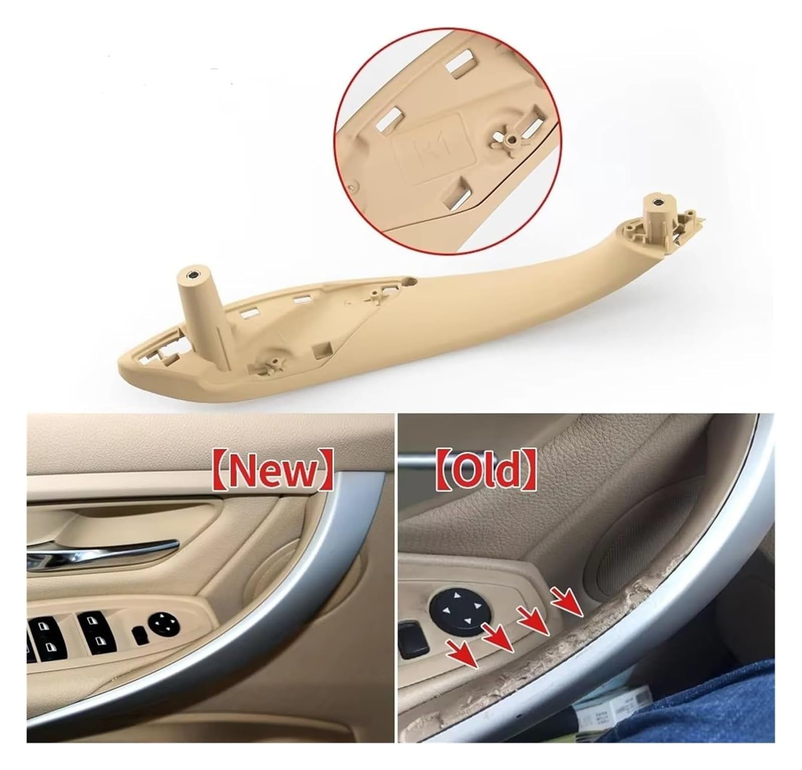 Auto-Innentürgriff-Verkleidungsset, OEM 52107234115