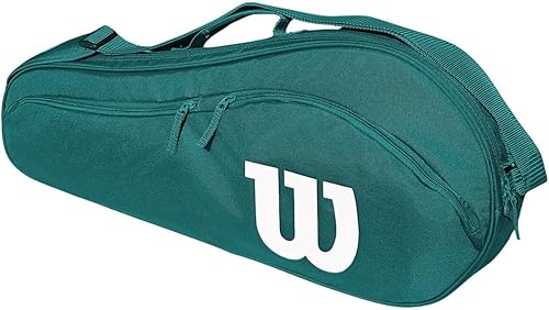 Miniatura 5 de Wilson Blade Feel Comp Jr - Raqueta de tenis incluida con una bolsa de tenis o mochila Bolsa verde Advantage,Mochila Navy Advantage 2.5,Bolsa