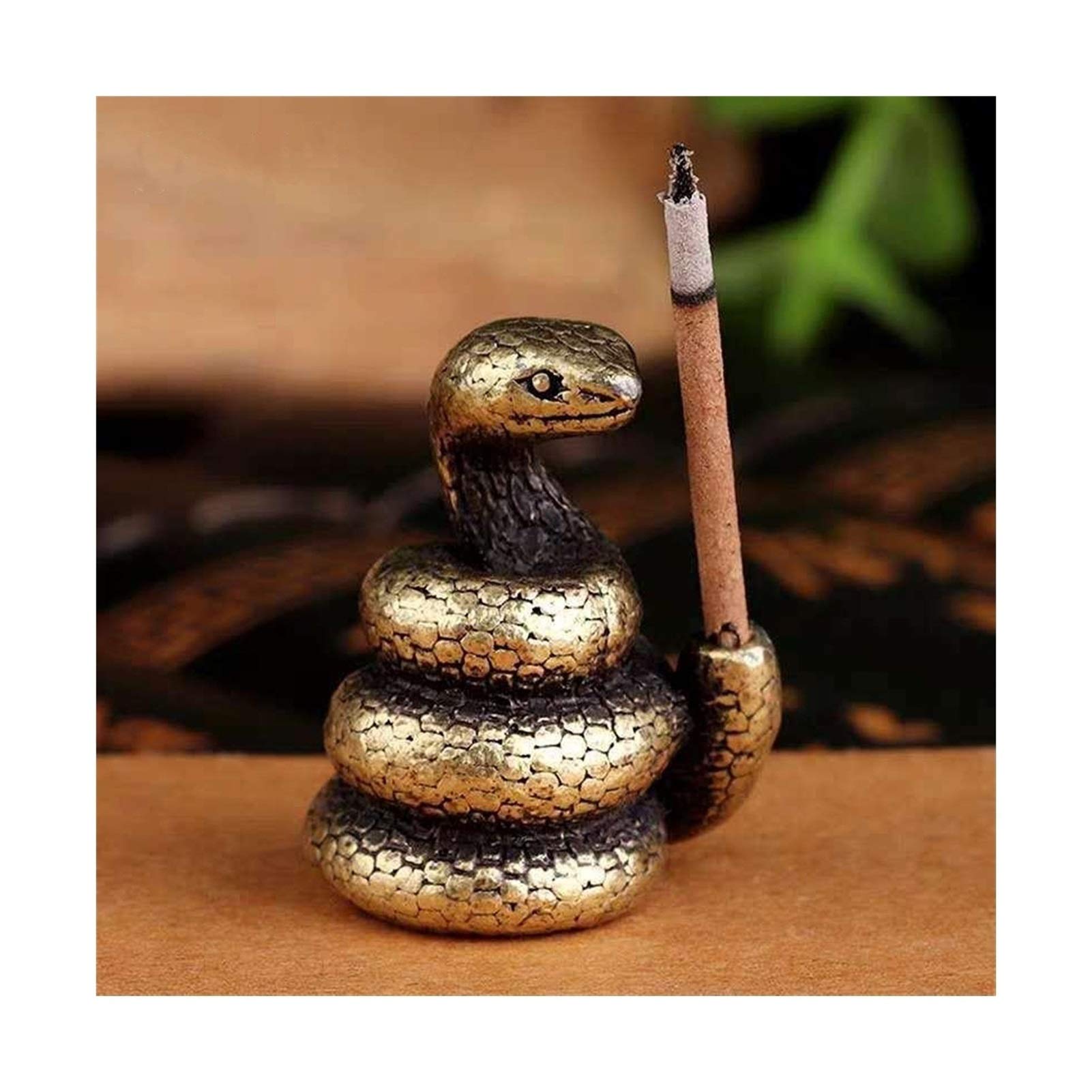 Skulptur 12 Tierkreisverzierungen Räucherstäbchen Mini Niedlichen Weihrauchbrenner Antik Kupfer Kleiner Tier Weihrauchhalter for Zuhause oder Büro Skulpturen Deko (Color : 1)