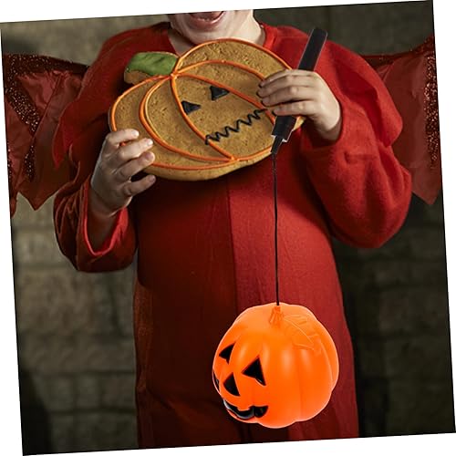 Miniatura 9 de BESTOYARD Spider Jack-o-Lantern Jack o Lantern Luces de mesa de Halloween, centro de mesa de Halloween, decoración de farol, decoración de farol,